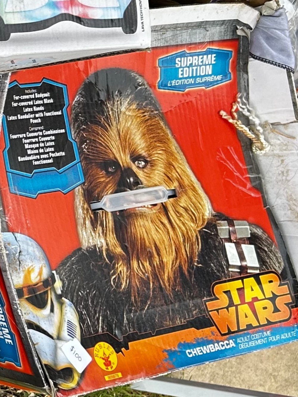 Chewbacca Adult Disney Star Wars Costume Outfit Complete